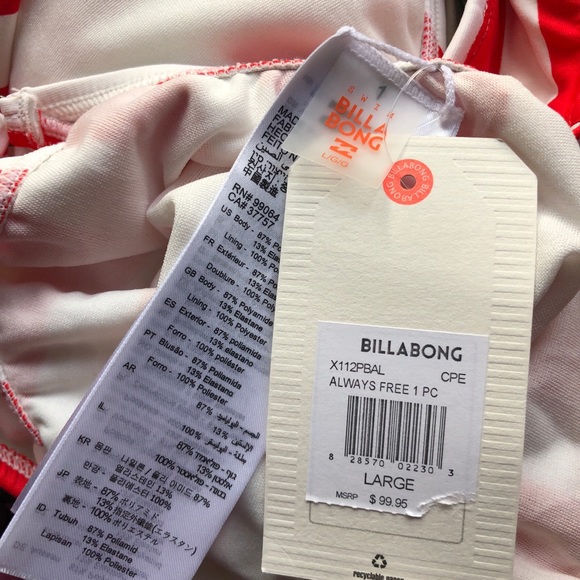 Billabong• Always Free One Piece Swim - Picture 10 of 15